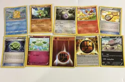 McDonald's 2018 Pokemon Card Psyduck Holo 2/12 & 7 Other Energy Fairy Wind Cards - Image 1