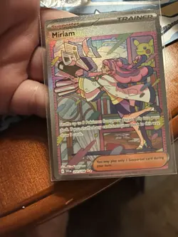 Pokemon TCG Miriam Holo Card 251/198 Scarlet & Violet Base Set NM - Image 1