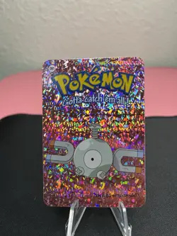 Magnemite #81 - Vintage Vending Machine Prism Sticker 2000 - Pokemon Card - Image 1
