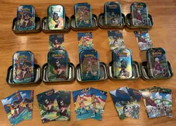 Pokemon Crown Zenith Mini Tin Display EMPTY No Packs - Stickers & Art Card - Image 3