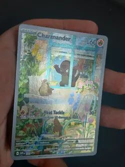 Pokemon TCG Charmander 044 Scarlet & Violet Promo Cards Holo MP - Image 4