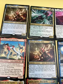 Spider-Man Mtg Spider punk radioactive spider Promo rare Hero Mtg Card Lot NM - Image 2