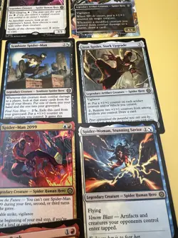 Spider-Man Mtg Spider punk radioactive spider Promo rare Hero Mtg Card Lot NM - Image 5