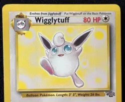 Wigglytuff Jungle 32/64 Non Holo Rare 1999 Pokemon Card WOTC - NM/LP - Image 3