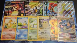Pokemon JUMBO Card Lot Flareon, Jolteon, Vaporeon, Etc Promo Card LP With Binder - Image 2