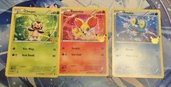 Pokemon JUMBO Card Lot Flareon, Jolteon, Vaporeon, Etc Promo Card LP With Binder - Image 4