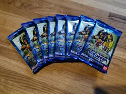8 x New Sealed Digimon Classic Collec EX-01 Booster Pack Cards Unweighed - Image 1