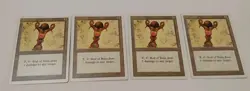 1993 3rd Edition Magic The Gathering Custom BLUE 60 Card Deck "FeedbacK" MTG - Image 3