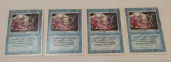 1993 3rd Edition Magic The Gathering Custom BLUE 60 Card Deck "FeedbacK" MTG - Image 4