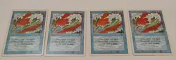 1993 3rd Edition Magic The Gathering Custom BLUE 60 Card Deck "FeedbacK" MTG - Image 5