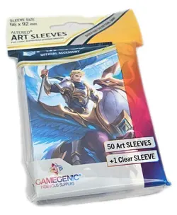 GameGenic - Altered TCG Art Card Sleeves -Sigismar - 50 Ct Pack 66x92mm - Image 1
