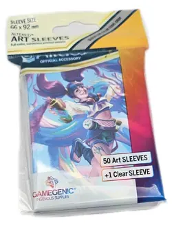 GameGenic - Altered TCG Art Card Sleeves -Nevenka - 50 Ct Pack 66x92mm - Image 1