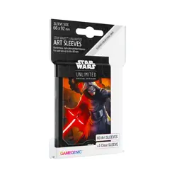 GameGenic - Star Wars Unlimited Art Card Sleeves - Kylo Ren - 60 Ct Pack - Image 1