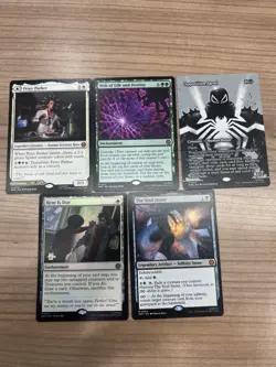 Spider-man Mythic Lot. Soul Stone. Peter Parker. Stamped Promo. Opposition Agent - Image 1