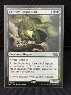 Canopy Gargantuan Commander: Tarkir: Dragonstorm Regular - Image 1