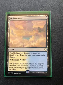 Sea of Clouds GERMAN Battle for Baldur's Gate Regular NM MTG Magic the Gathering - Image 1