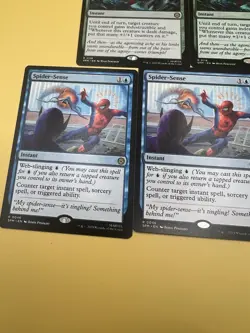 Spider-Sense Strength of Will Hide On Ceiling Spider-man Magic The gathering Lot - Image 3