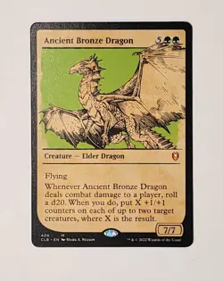 Ancient Bronze Dragon (Showcase) Commander Legends: Battle for Baldur's Gate... - Image 1