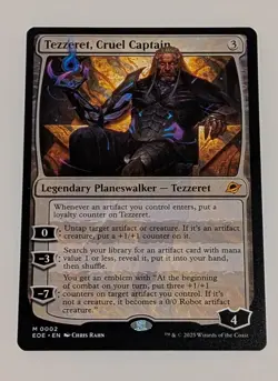 MTG - Tezzeret, Cruel Captain - 0002 - Edge of Eternities - Image 1