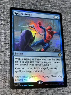 Spider-Sense (Foil) 0046 (R) MTG Marvel's Spider-Man (SPM) NM/M - Image 1