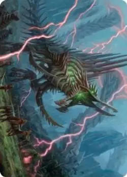 MTG March of the Machine Art Series - Etali, Primal Sickness 32/81 - Image 1