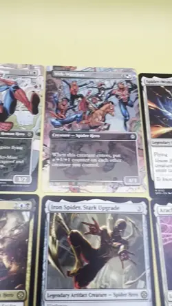 Spider-man Rare Hero Lot Magic The Gathering Spider Punk Spectacular Spider-Man - Image 2