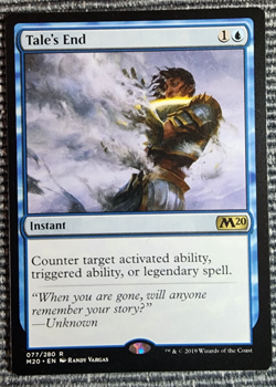 2020 Magic The Gathering Core Set M20 Tale's End 077/280 NM - Image 1