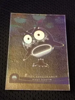 Hoothoot First Appearance Topps x Pokemon 2000 Movie 6/6 Ghost Rare Holo Foil LP - Image 1