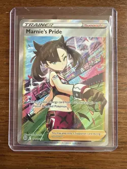 Marnie's Pride (Full Art) Pokemon 171/172 Brilliant Stars Holo - Image 1