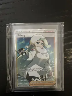 Melony Full Art - 195/198 Trainer Pokemon TCG SWSH Chilling Reign NM - Image 1