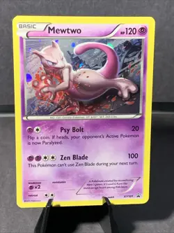 Pokemon TCG Mewtwo XY101 XY Cosmos Holo XY Black Star Promo - Image 1