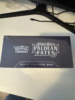 Nintendo Pokemon TCG Scarlet & Violet Paldean Fates Elite Trainer Box - 9 Packs 820650856181 - Image 5