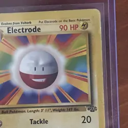 1999 Pokemon TCG Electrode 18/64 1st Edition Jungle 1999 WoTC Vintage LP+ - Image 4