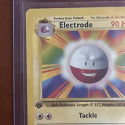 1999 Pokemon TCG Electrode 18/64 1st Edition Jungle 1999 WoTC Vintage LP+ - Image 5