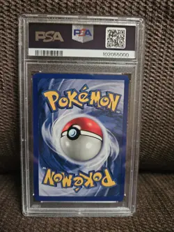 1999 Pokemon Base Set Shadowless #63 Squirtle PSA 8 - Image 2