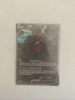 Pokemon Regidrago V Sword & Shield Silver Tempest Holo Ultra Rare (Pristine) - Image 1