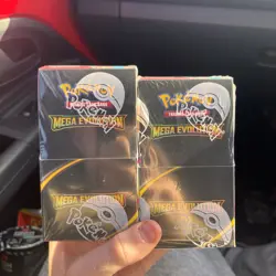 2 Pokemon Tcg Mega Evolution Half Booster Box Sealed 18 Packs WILL SHIP TODAY - Image 1
