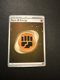 Pokemon 151 TCG Legit HD Cosmo Holo Fighting Energy 3 Swirl - Image 2