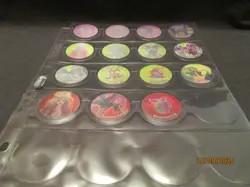 Yu Gi Oh Tazos (Walkers 2001) Complete Sleeved Set 35 Lenticular Image Tazos - Image 5