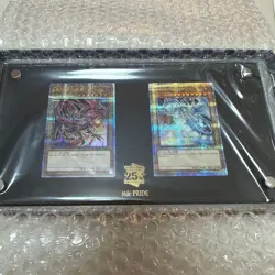 Yu-Gi-Oh! Side:PRIDE 25th Blue-Eyes White Dragon & Red Eyes Black Dragon Set New - Image 4