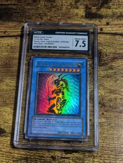 Yugioh Black Luster Soldier SYE-024 1st Edition CGC 7.5 NM+ Ultra Rare 2004 - Image 1