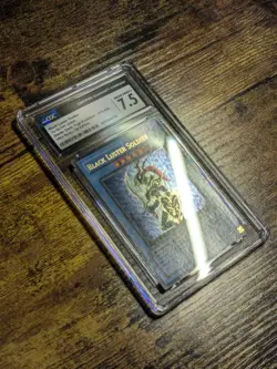 Yugioh Black Luster Soldier SYE-024 1st Edition CGC 7.5 NM+ Ultra Rare 2004 - Image 2