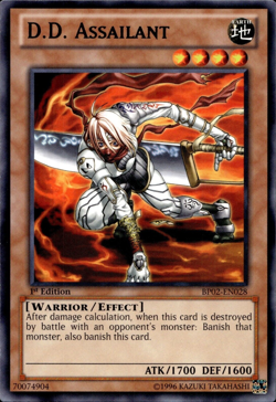 D.D. Assailant - Black Rare 1st Edition BP02-EN028 - NM - YuGiOh - Image 1