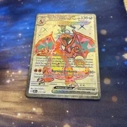 Charizard ex 215/197 Obsidian Flames Terra Full Art Ultra Rare Pokemon Card New - Image 2
