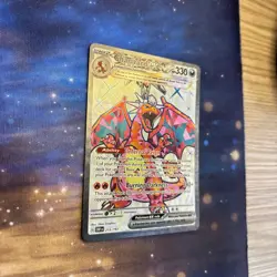 Charizard ex 215/197 Obsidian Flames Terra Full Art Ultra Rare Pokemon Card New - Image 4