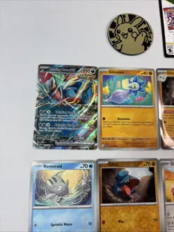 Pokemon Paradox Rift - 13 Card Lot (4 HOLOS) + Pikachu Token. - Image 2