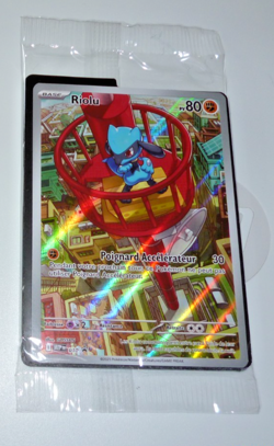 Pokemon Francais Card Holo Carte RIOLU Promo MEP 010 Mega Evolution FR Mint - Image 1