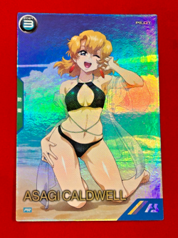 Gundam ARSENAL BASE Card ASAGI CALDWELL BANDAI JAPAN PR-231(PR) - Image 1