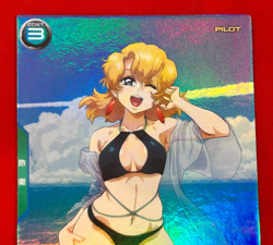 Gundam ARSENAL BASE Card ASAGI CALDWELL BANDAI JAPAN PR-231(PR) - Image 3