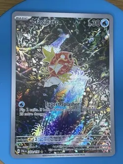 Pokemon TCG Magikarp Illustration Rare Holo Card 203/193 Paldea Evolved Sv02 - Image 1